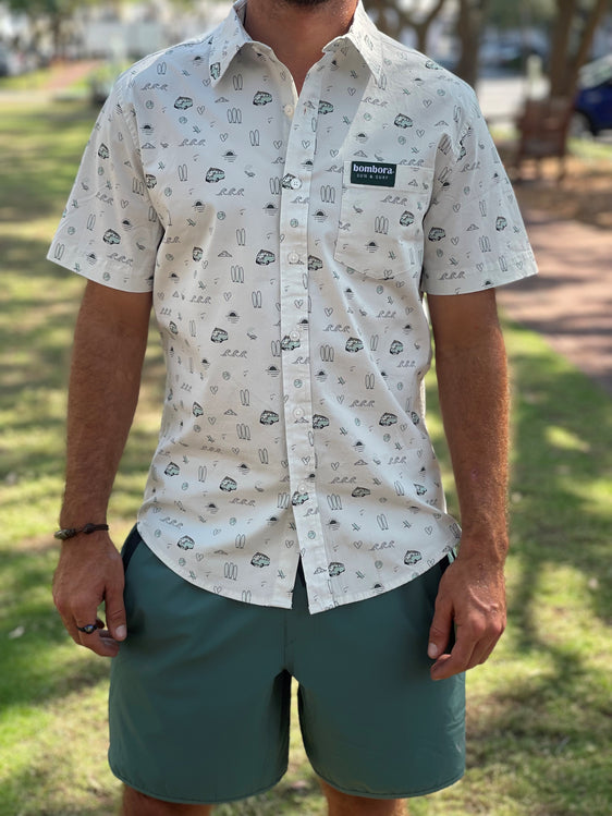 BOMBORA CAMP SHIRT